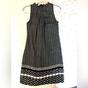 H&M mini dress with cutout back detail